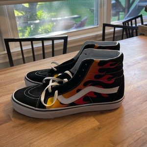 SK8-HI flame vans